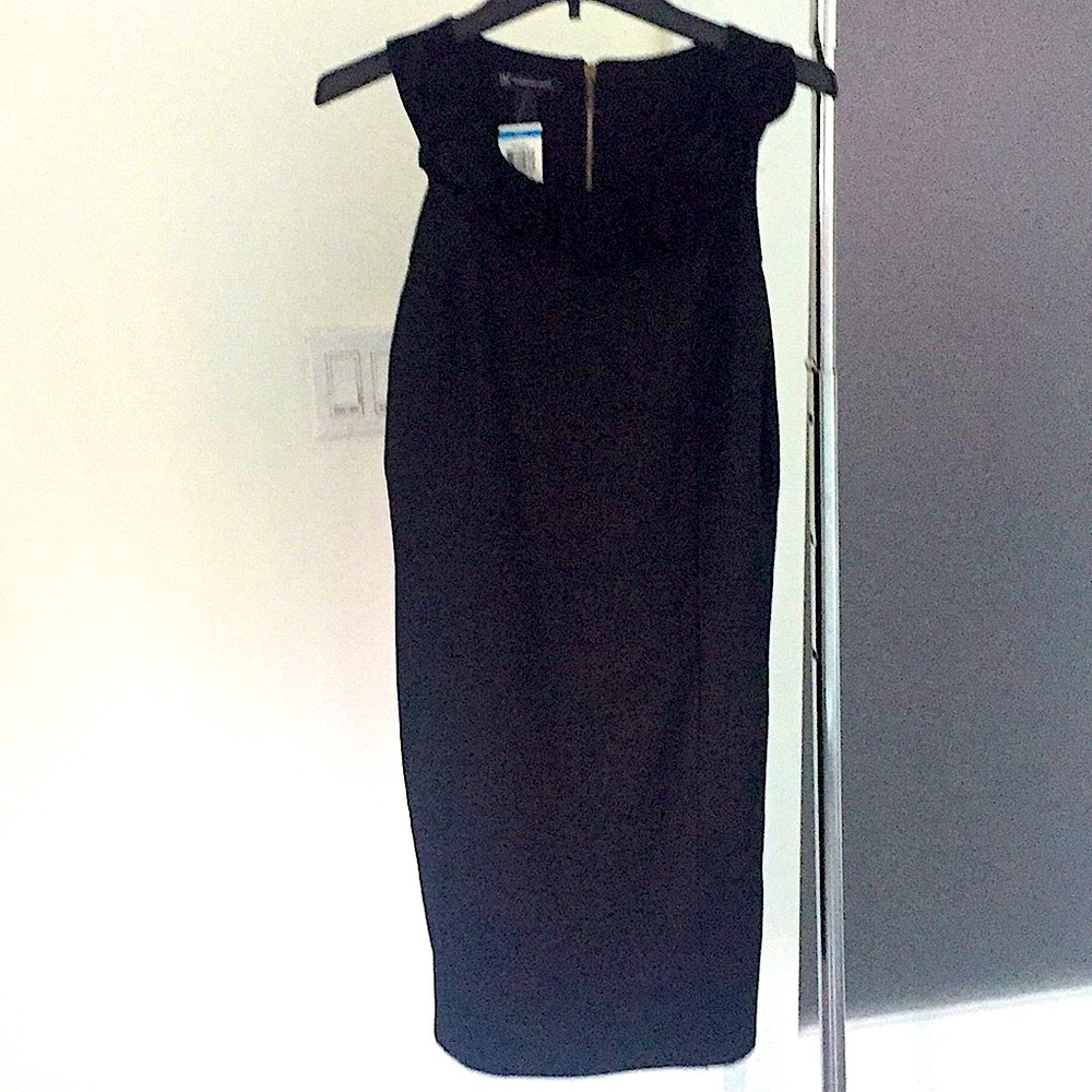 🌺Classy, INC International Concept, Form-Fitting, Sleeveless, Black Dress, XL